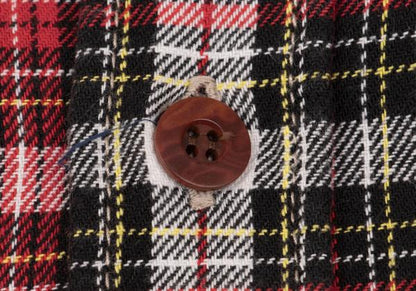 JUNYA WATANABE MAN CDG Patchwork Check Shirt Red Size S