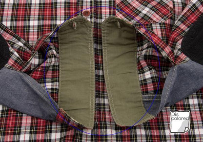 JUNYA WATANABE MAN CDG Patchwork Check Shirt Red Size S