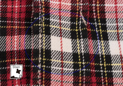 JUNYA WATANABE MAN CDG Patchwork Check Shirt Red Size S