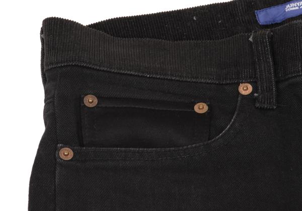 Junya Watanabe Man Corduroy Waist Cotton Pants Black Size S