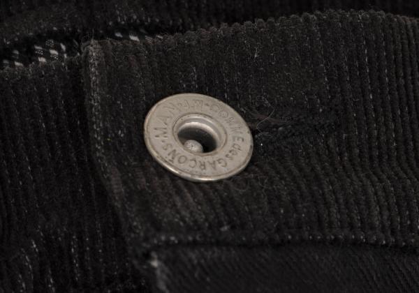 Junya Watanabe Man Corduroy Waist Cotton Pants Black Size S
