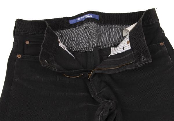 Junya Watanabe Man Corduroy Waist Cotton Pants Black Size S