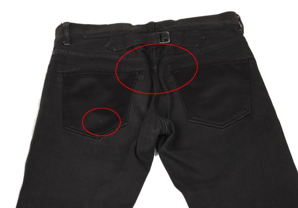 Junya Watanabe Man Corduroy Waist Cotton Pants Black Size S