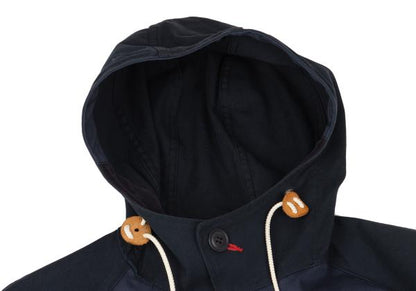 eYe Junya W x Carhartt Mixed Material Hoodie Blue Size XS