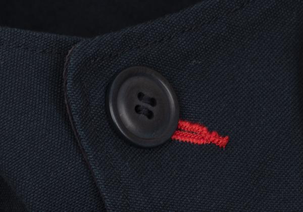 eYe Junya W x Carhartt Mixed Material Hoodie Blue Size XS