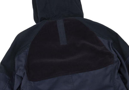 eYe Junya W x Carhartt Mixed Material Hoodie Blue Size XS
