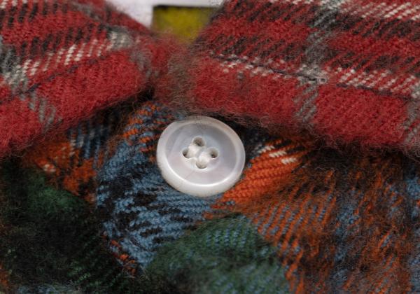 eYe JUNYA WATANABE MAN Felted Crazy Shirt Green Size XS