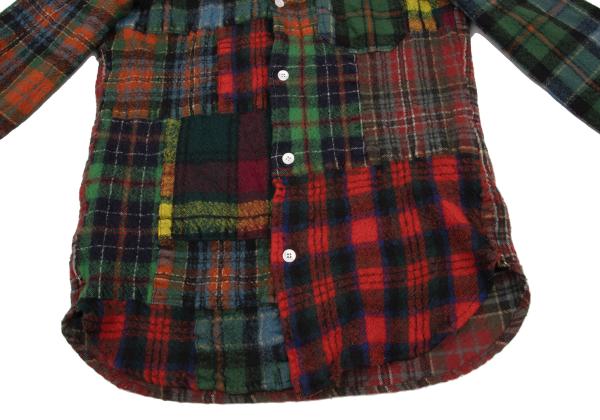 eYe JUNYA WATANABE MAN Felted Crazy Shirt Green Size XS