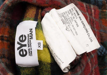 eYe JUNYA WATANABE MAN Felted Crazy Shirt Green Size XS