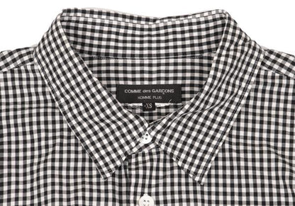 COMME des GARCONS HOMME PLUS Shirt Black/White Size XS