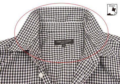COMME des GARCONS HOMME PLUS Shirt Black/White Size XS