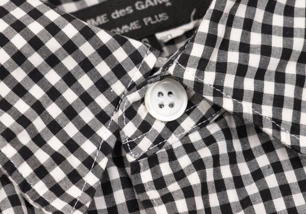 COMME des GARCONS HOMME PLUS Shirt Black/White Size XS