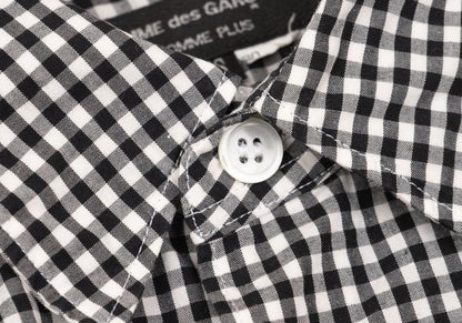 COMME des GARCONS HOMME PLUS Shirt Black/White Size XS