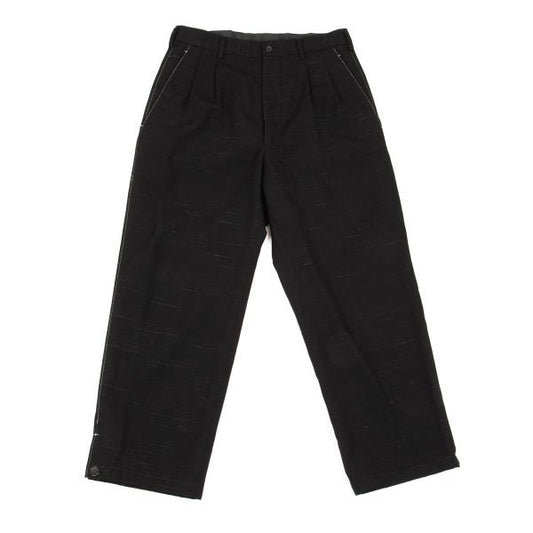 Yohji Yamamoto POUR HOMME 97AW Wool Color Pants Black Size M