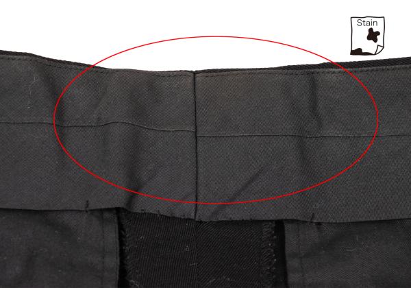 Yohji Yamamoto POUR HOMME 97AW Wool Color Pants Black Size M