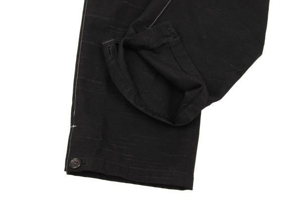 Yohji Yamamoto POUR HOMME 97AW Wool Color Pants Black Size M