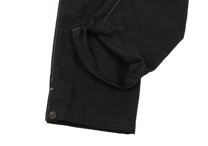 Yohji Yamamoto POUR HOMME 97AW Wool Color Pants Black Size M