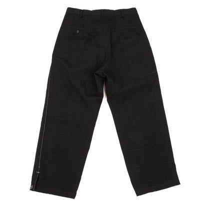 Yohji Yamamoto POUR HOMME 97AW Wool Color Pants Black Size M