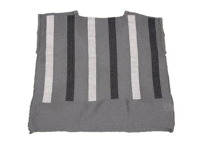 ISSEY MIYAKE me Line Embroidered Pleated Top Gray Size F