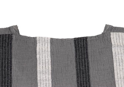 ISSEY MIYAKE me Line Embroidered Pleated Top Gray Size F