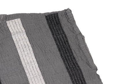 ISSEY MIYAKE me Line Embroidered Pleated Top Gray Size F