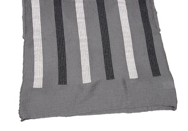ISSEY MIYAKE me Line Embroidered Pleated Top Gray Size F
