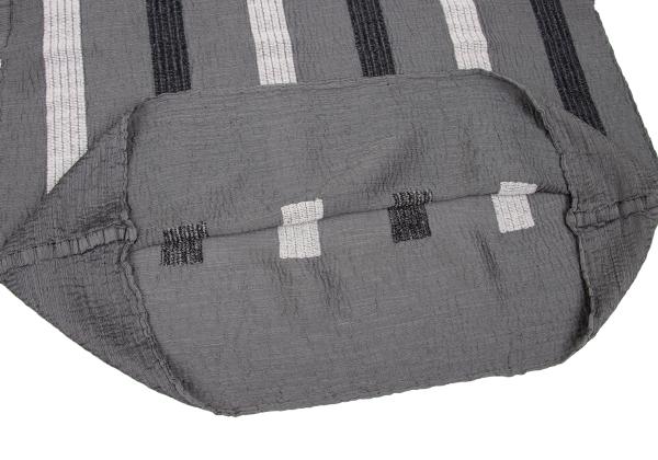 ISSEY MIYAKE me Line Embroidered Pleated Top Gray Size F