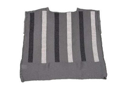 ISSEY MIYAKE me Line Embroidered Pleated Top Gray Size F