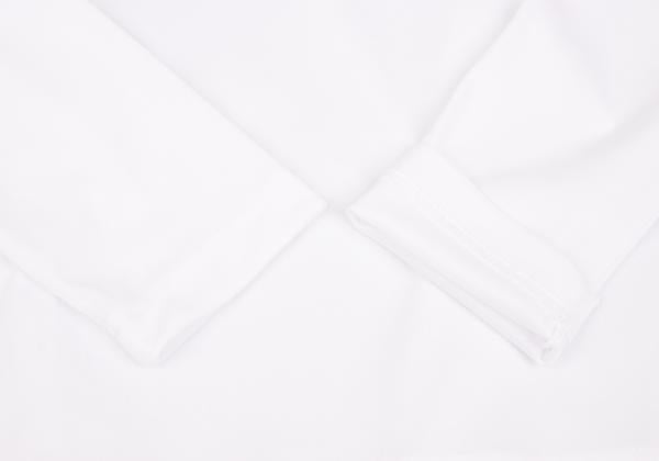 COMME des GARCONS Poly Layered Back Design Top White Size XS