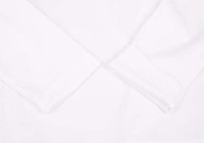 COMME des GARCONS Poly Layered Back Design Top White Size XS