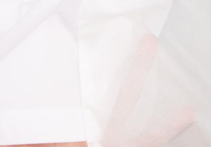 COMME des GARCONS Poly Layered Back Design Top White Size XS