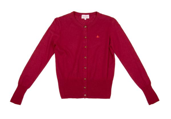 Vivienne Westwood Red Label Orb Cardigan Red Size 2