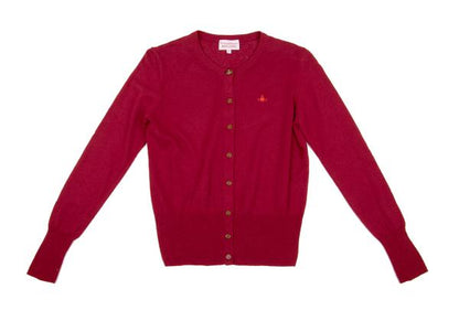 Vivienne Westwood Red Label Orb Cardigan Red Size 2