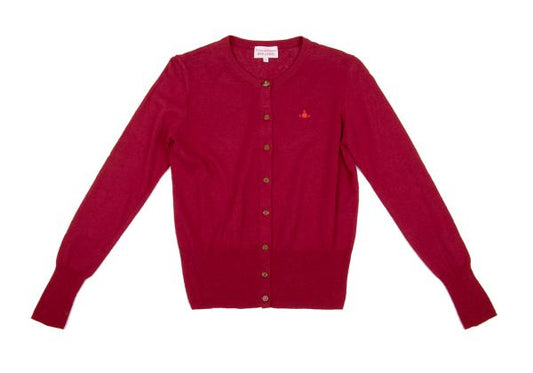Vivienne Westwood Red Label Orb Cardigan Red Size 2