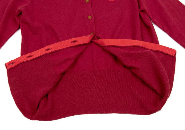 Vivienne Westwood Red Label Orb Cardigan Red Size 2