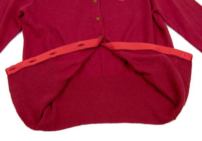 Vivienne Westwood Red Label Orb Cardigan Red Size 2