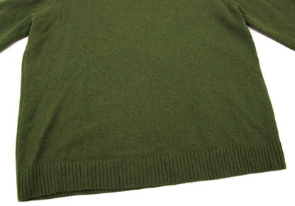Papas Camel Wool Blend Henley High Neck Sweater Size 50L