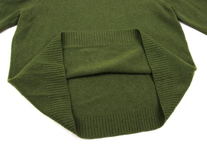 Papas Camel Wool Blend Henley High Neck Sweater Size 50L