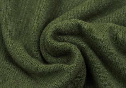 Papas Camel Wool Blend Henley High Neck Sweater Size 50L