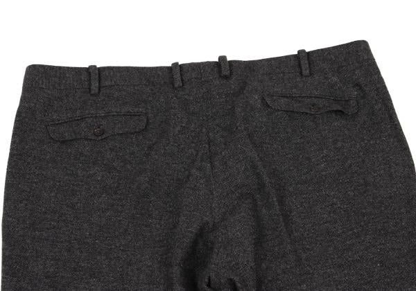 Papas Charcoal Wool Tapered Pants Size 58 3X