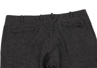 Papas Charcoal Wool Tapered Pants Size 58 3X