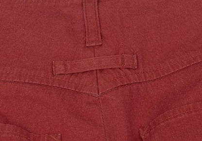 Jean Paul GAULTIER FEMME Cotton Stretch Pants Red Size 40