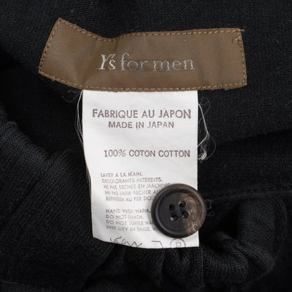 Y's for men Cotton Jersey Straight Pants Navy Size M