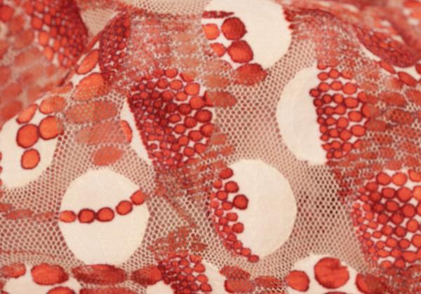 Jean Paul GAULTIER MAILLE FEMME Dot Print L/S Tee Size S
