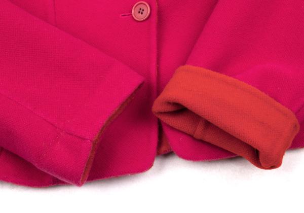 GIORGIO ARMANI Cashmere Blend Jacket Pink Size 44