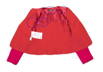 GIORGIO ARMANI Cashmere Blend Jacket Pink Size 44