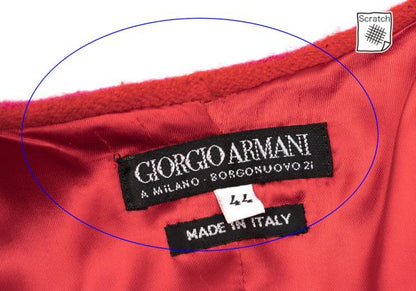 GIORGIO ARMANI Cashmere Blend Jacket Pink Size 44