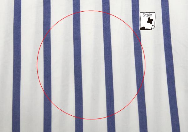 JIL SANDER Cotton Stripe Oversized Shirt White Size 36