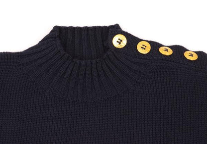 Yves Saint Laurent Rive Gauche Metal Sweater Blue Size 40