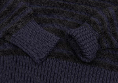 Yves Saint Laurent Rive Gauche Metal Sweater Blue Size 40
